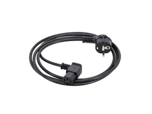 Kabel sieciowy Schuko do urządzeń Electrolux / AEG 1,8 m czarny IEC C13