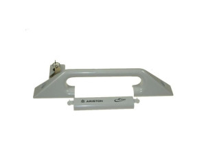 Uchwyt drzwi do zamrażarki skrzyniowej Ariston / Indesit / Hotpoint / Whirlpool szary C00143850 482000029824