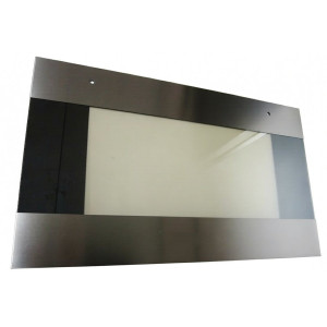 Szyba zewnętrzna drzwi piekarnika inox Ariston / Indesit / Hotpoint / Whirlpool C00193964