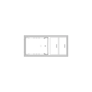 Drzwi chłodziarki Electrolux / AEG 140014274017