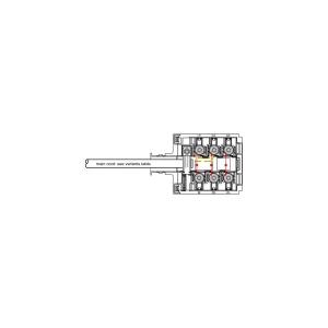Puszka przyłączeniowa z kablem do płyty indukcyjnej Electrolux / AEG 4-polowa