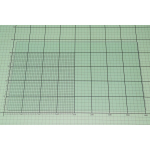 Półka szklana do chłodziarki Amica bez ramki 39,3 x 23,6 cm