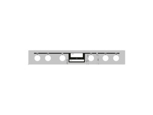 Panel kontrolny do kuchni, piekarnika i płyty Electrolux / AEG inox 60 cm 5613850006