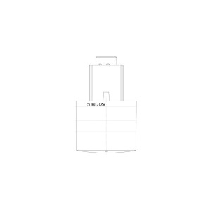 Pokrętło termostatu do piekarnika Electrolux / AEG białe 0-275