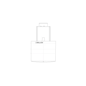 Pokrętło termostatu do piekarnika Electrolux / AEG białe 0-275