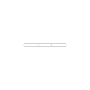Podkładka do lodówki Electrolux / AEG 19 x 6 mm 2230433019