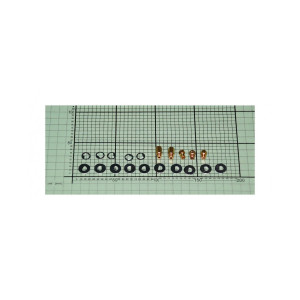 Komplet dysz gazowych do kuchenki Amica BSI-5 propan-butan 37 mbar 8024050
