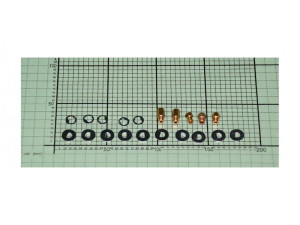 Komplet dysz gazowych do kuchenki Amica BSI-5 propan-butan 37 mbar 8024050