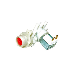 Elektrozawór pojedynczy do pralki i pralko-suszarki Ariston / Indesit / Hotpoint / Whirlpool C00087241 482000077228