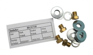 Komplet dysz PG4.00Sv -4 gaz płynny 37mbar 8026738