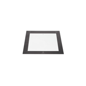 Zewnętrzna szyba drzwi piekarnika Electrolux / AEG czarna 594 x 491 mm