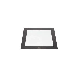 Zewnętrzna szyba drzwi piekarnika Electrolux / AEG czarna 594 x 491 mm