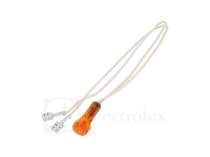 Żółta lampka kontrolna do piekarnika i kuchenki Zanussi / Electrolux / Corbero 250 mm 3570553119