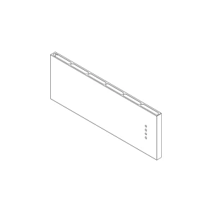 Panel przedni pokrywy do okapu Electrolux / AEG