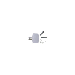 Uchwyt drzwiczek do pralki i pralko-suszarki Ariston / Indesit / Hotpoint / Whirlpool WDN2296XWU C00035766 482000026311