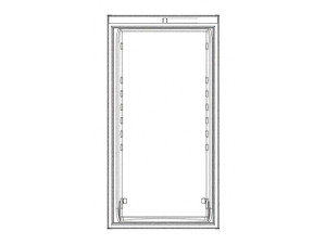 Drzwi chłodziarki do lodówki Electrolux / AEG białe 538 x 1032 mm 2256555018