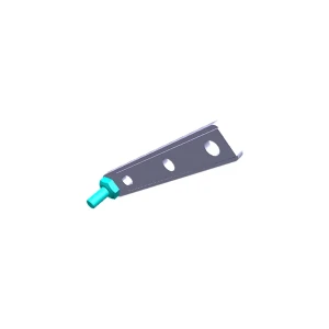Górny zawias drzwi chłodziarki Electrolux / AEG 2063445080