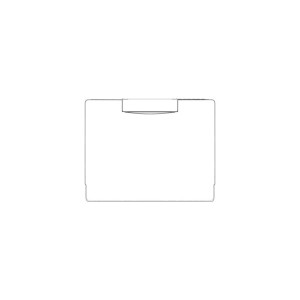 Panel zewnętrzny drzwi do zmywarki Electrolux / AEG biały 1561533017