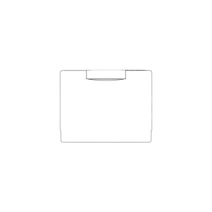 Panel zewnętrzny drzwi do zmywarki Electrolux / AEG biały 1561533017