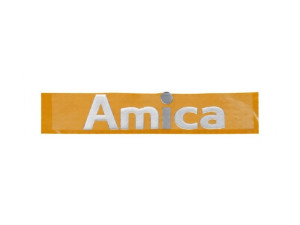 Logo Amica naklejka aluminiowa 70 x 18,8 mm