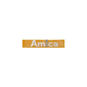 Logo Amica naklejka aluminiowa 70 x 18,8 mm