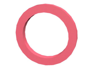 Uszczelka czujnika temperatury do pralki Electrolux / AEG Ø20 / Ø15 x 2 mm