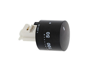 Pokrętło termostatu do piekarnika Electrolux / AEG czarne 275DEG 5618507205