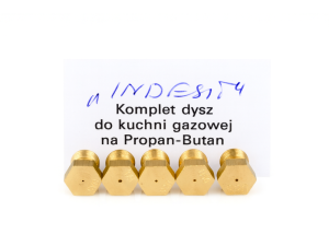 Dysze gazowe propan-butan do kuchenki i płyty gazowej Indesit X248