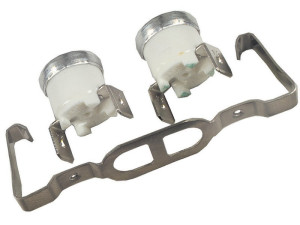 Termostat do suszarki Whirlpool / Indesit / Ariston / Hotpoint 210°C + 260°C 481225928681 C00313080 A21007N