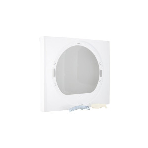 Obudowa przednia przy oknie drzwi suszarki Electrolux / AEG z zawiasem 4055344131