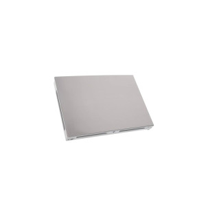 Zespół drzwi zamrażarki do chłodziarko-zamrażarki Electrolux / AEG stal nierdzewna 389,5 x 550 x 80 mm