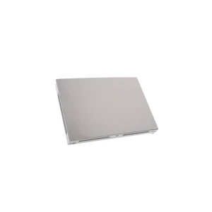 Zespół drzwi zamrażarki do chłodziarko-zamrażarki Electrolux / AEG stal nierdzewna 389,5 x 550 x 80 mm