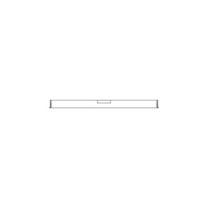 Czujnik wilgoci / wkładka panelu do chłodziarko-zamrażarki Electrolux / AEG 7820 606x45mm