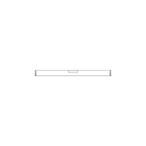 Czujnik wilgoci / wkładka panelu do chłodziarko-zamrażarki Electrolux / AEG 7820 606x45mm