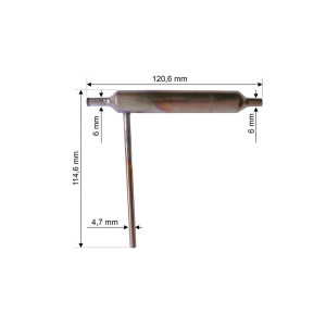 Filtr odwadniający do lodówki Hisense / Gorenje K1355792