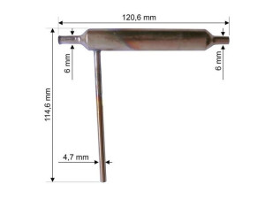 Filtr odwadniający do lodówki Hisense / Gorenje K1355792
