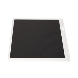 Ceramika z ramką do kuchenki Electrolux / AEG biała 596 x 600 mm