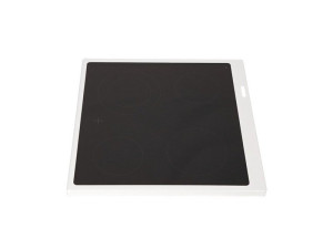 Ceramika z ramką do kuchenki Electrolux / AEG biała 596 x 600 mm