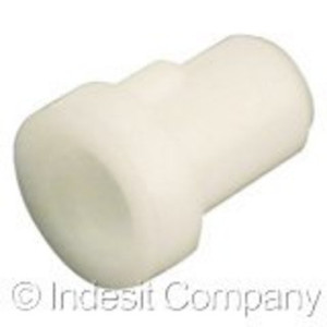 Tulejka zawiasu biała do urządzeń AGD Ariston / Indesit / Hotpoint / Whirlpool 4x15 mm C00022161 482000026029