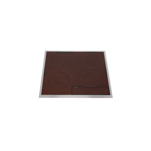 Ceramika z ramką do płyty grzejnej AEG / Electrolux nierdzewna 576 x 516 mm