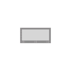 Szyba drzwi piekarnika Electrolux / AEG 524 x 263 mm 5550323025