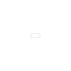 Uszczelka magnetyczna drzwi lub klapy zamrażarki Whirlpool / Indesit / Ariston / Hotpoint 1090 x 580 mm 481946818201 C00314867