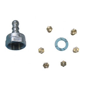 Komplet dysz gazowych do kuchenki Gorenje / Hisense propan-butan 30 mbar 656743