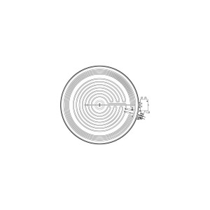 Pole grzejne do płyty grzewczej AEG / Electrolux 14,5 cm 1200 W 3890880010