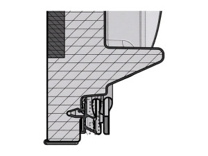 Białe drzwi chłodziarki Electrolux / AEG 538 x 1032 mm 140028604019