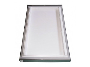Drzwi chłodziarki do chłodziarko-zamrażarki Amica inox 1037908
