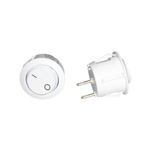 Wyłącznik kołyskowy do urządzeń elektrycznych 2-pinowy 250 V~ 6 A W.11.1 RS/059-35