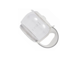 Szklany dzbanek z pokrywką do ekspresu do kawy Electrolux / AEG szary 4055031498