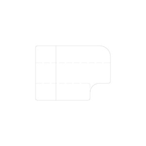 Wkładka panelu sterowania do lodówki Electrolux / AEG 2240093019
