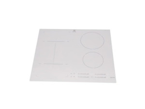 Szyba ceramiczna do płyty elektrycznej Electrolux / AEG 590 x 520 mm 140044050015